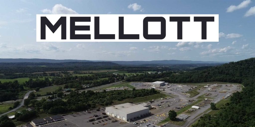 aerial view of mellott site