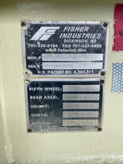 Fisher air separator 2