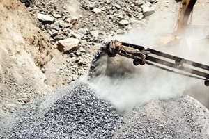 cone crusher during process