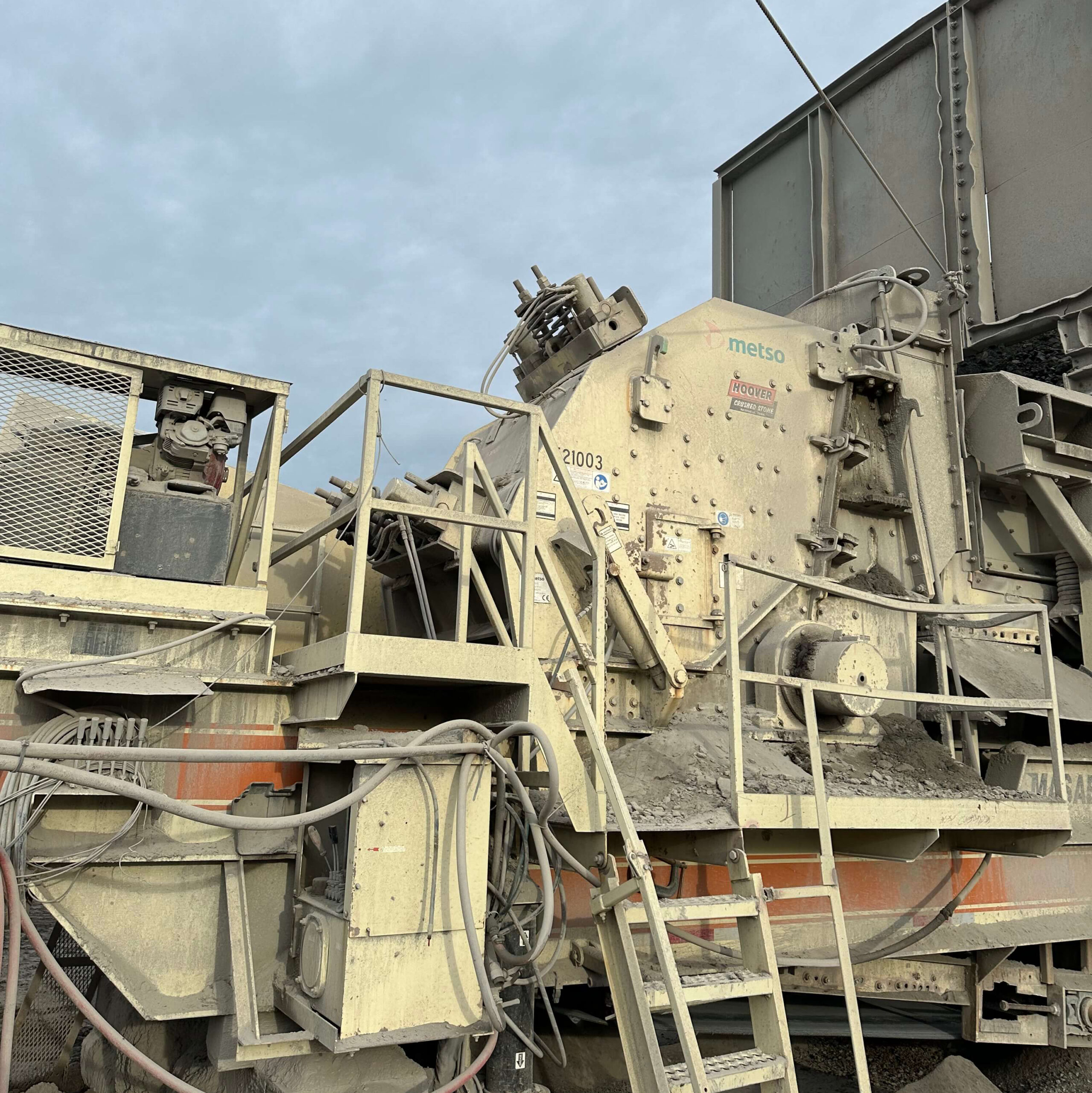 Used Metso NP1415 Impactor plant